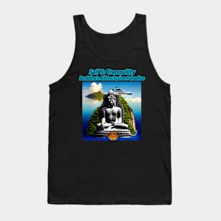 Sail To Tranquility, Buddha's All Inclusive Paradise Tank Top